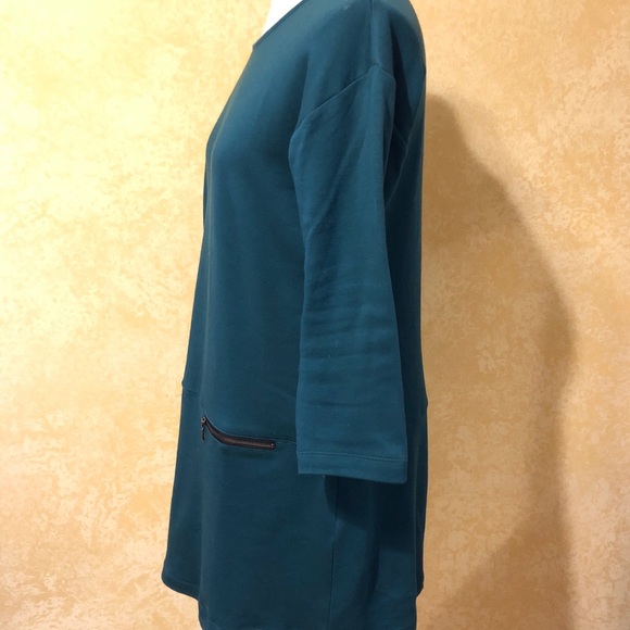 Soft Surroundings Dark Teal Tunic! - Picture 2 of 10